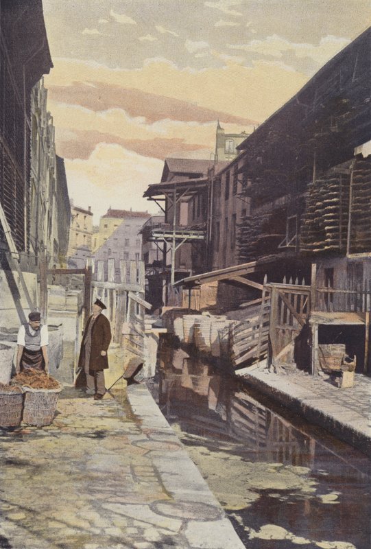 Paris, Eine Gerberei an der Bièvre von French Photographer