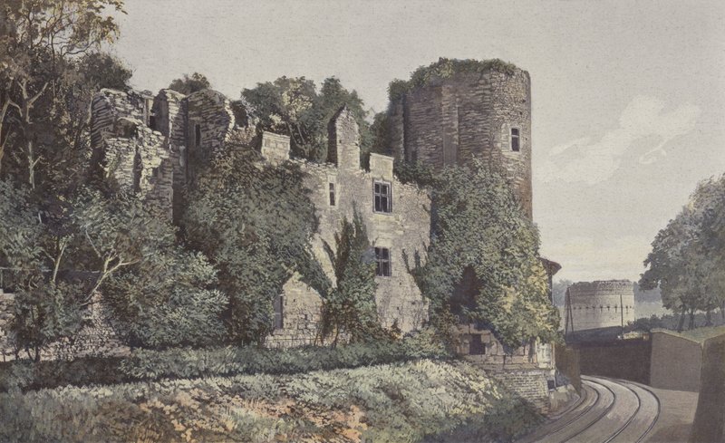 Perigueux, Chateau-Barriere und Vesone-Turm, Ansicht von Westen von French Photographer