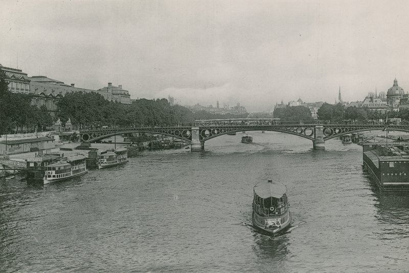 Perspective sur la Seine, le Pont des Saint-Pères von French Photographer