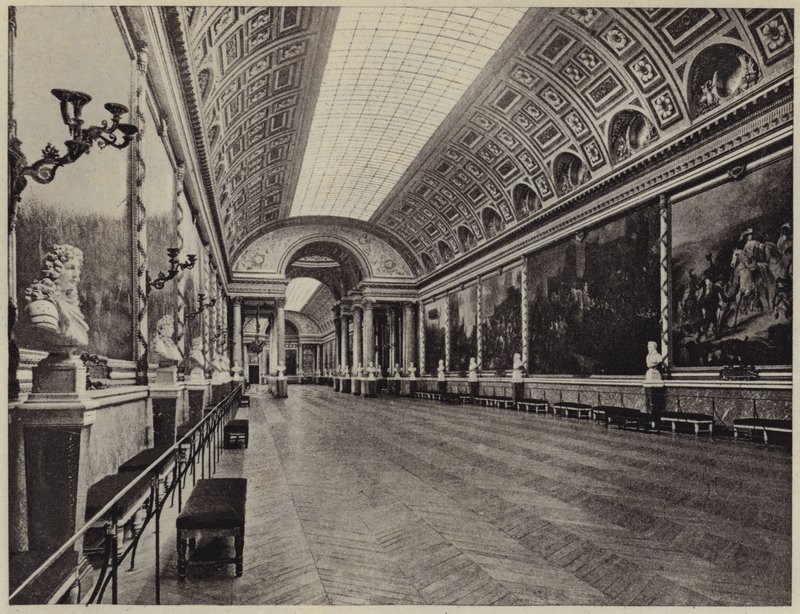 Die Galerie der Schlachten in Versailles von French Photographer