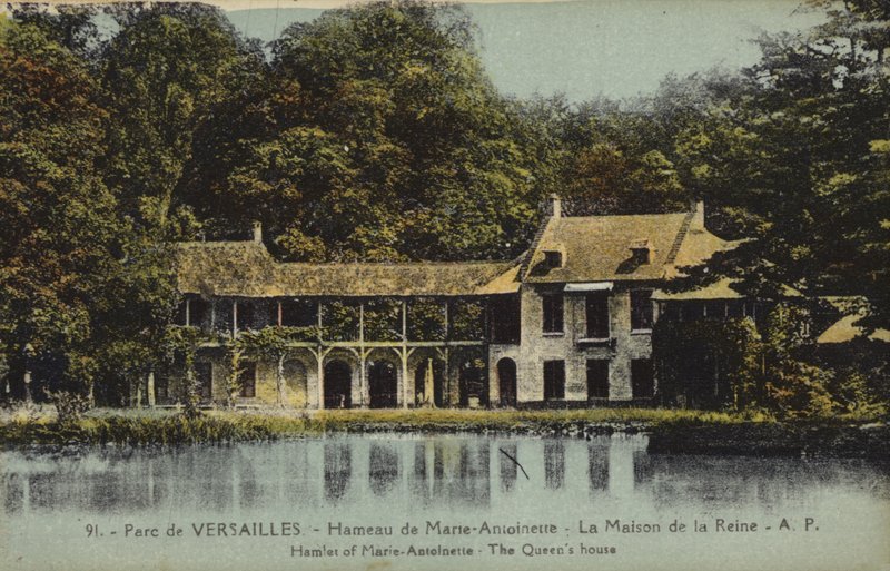 Das Haus der Königin, Hamlet von Marie Antoinette, Versailles von French Photographer