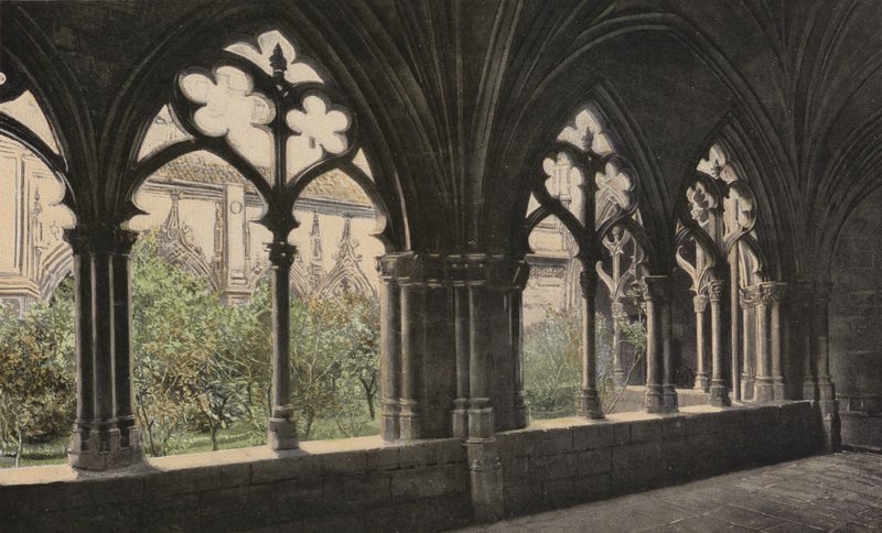 Toul, Kreuzgang Saint-Gengoult, Nordgalerie von French Photographer