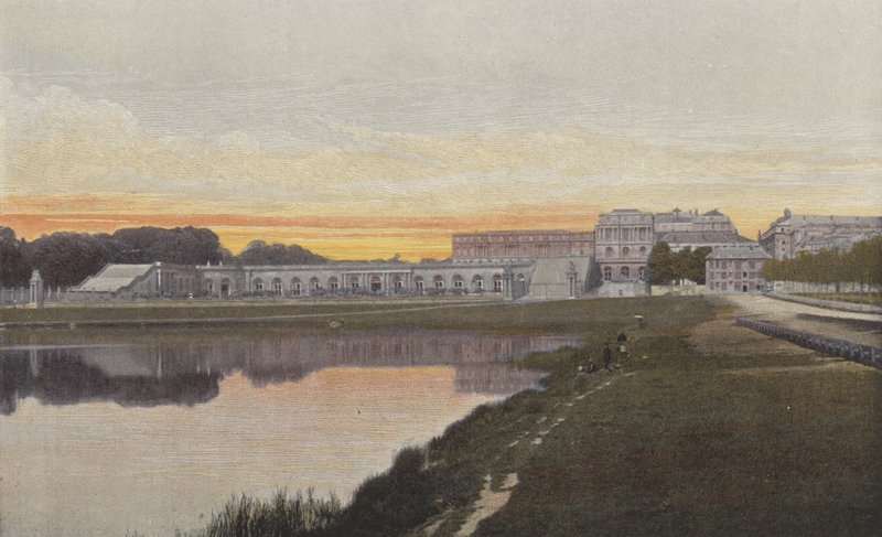 Versailles, Orangerie und Schweizer Wasserbecken von French Photographer