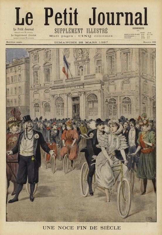 Eine Fin de Siècle Hochzeit, Frankreich von French School