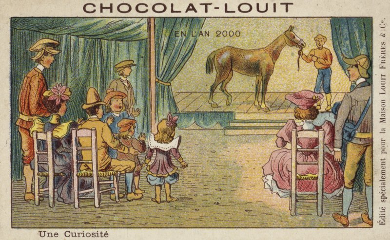 Eine Kuriosität im Jahr 2000 von French School