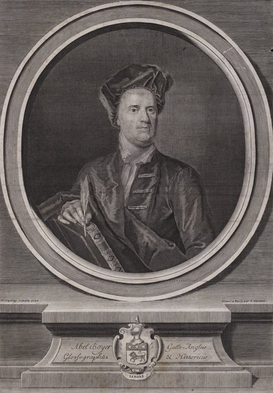 Abel Boyer, französischer Lexikograf und Schriftsteller von French School