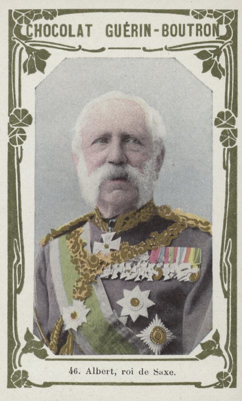 Albert, König von Sachsen von French School