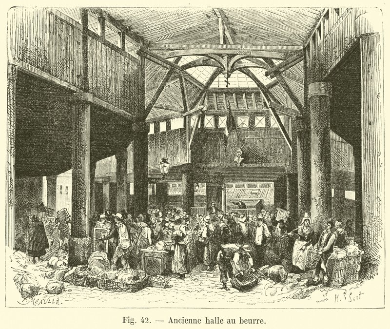 Ehemalige Butterhalle von French School