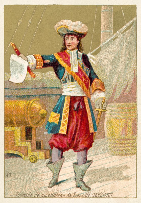 Anne Hilarion de Tourville, französischer Marinekommandant von French School