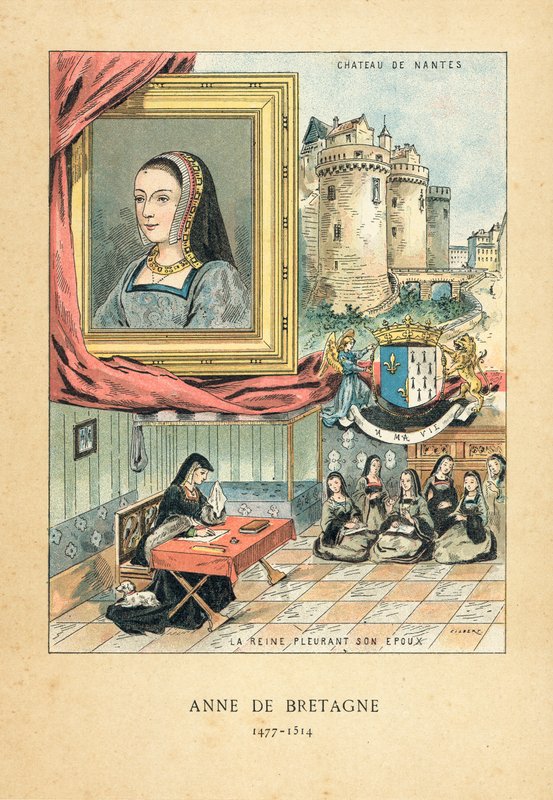 Anne de Bretagne von French School