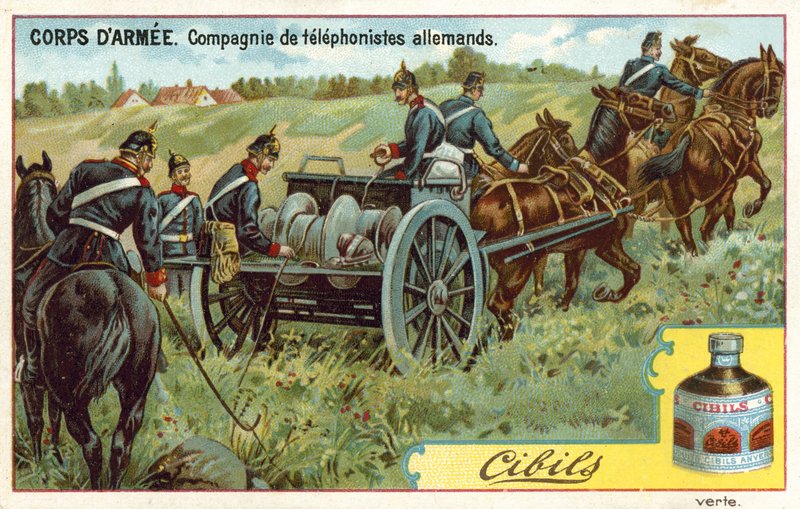 Heereskorps - Deutsche Telefonfirma von French School