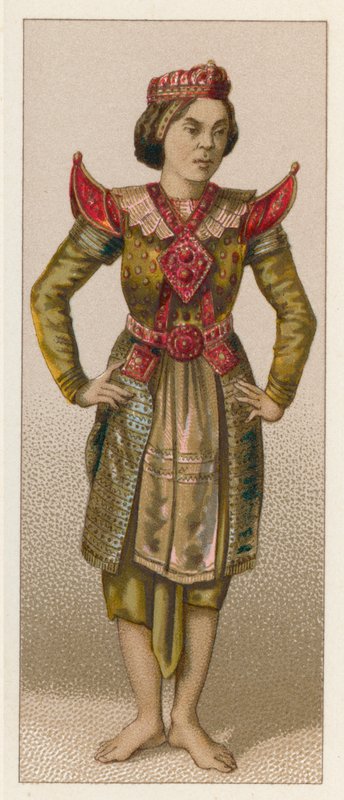 Asiatische Kostüme von French School