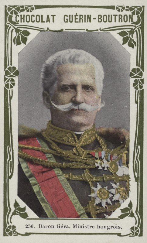 Baron Gera, ungarischer Minister von French School