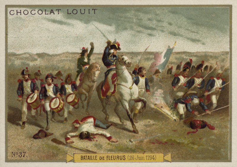 Schlacht bei Fleurus, Französische Revolutionskriege, 26. Juni 1794 von French School