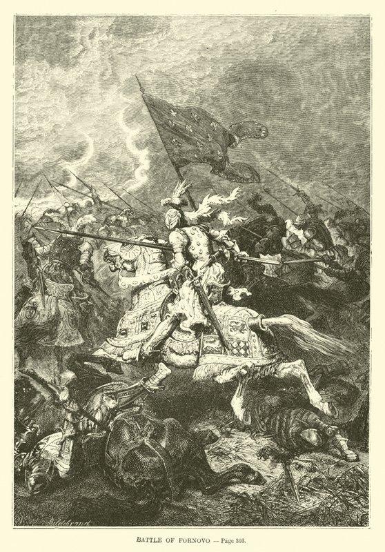 Schlacht von Fornovo von French School