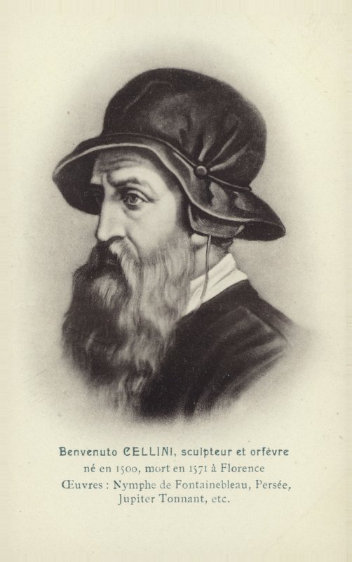 Benvenuto Cellini, italienischer Bildhauer und Goldschmied von French School