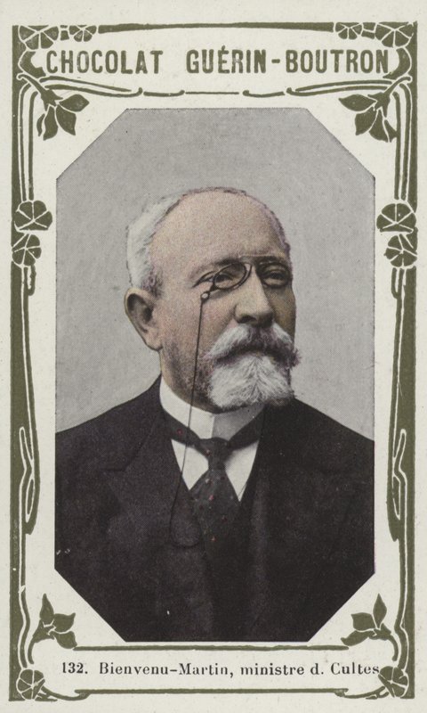 Bienvenu-Martin, Kultusminister von French School