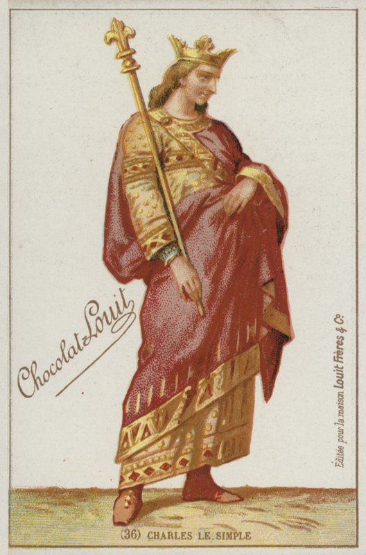 Karl der Einfältige von French School