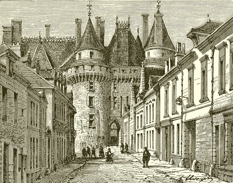 Schloss Langeais von French School