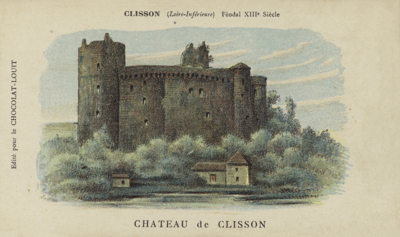 Schloss Clisson, Clisson, Loire-Inferieure von French School