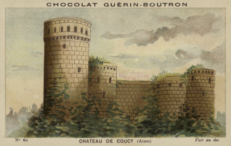 Schloss Coucy, Aisne von French School