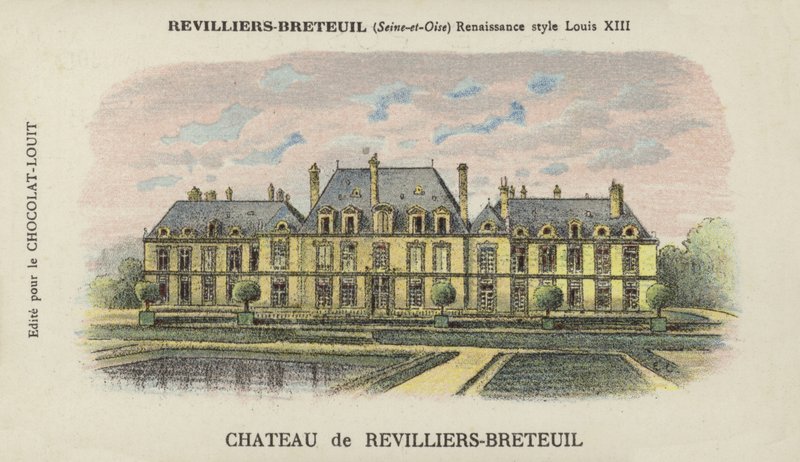 Schloss Revilliers-Breteuil, Revilliers-Breteuil, Seine-et-Oise von French School