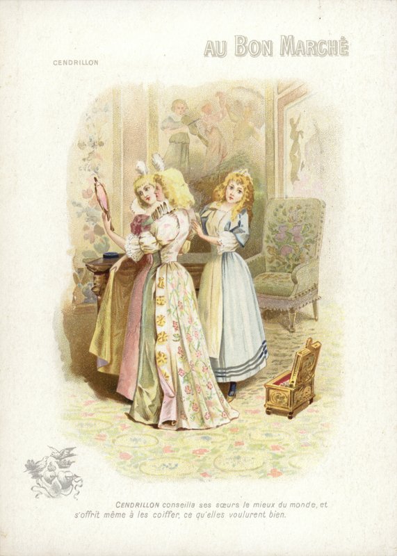 Aschenputtel und die hässlichen Schwestern von French School