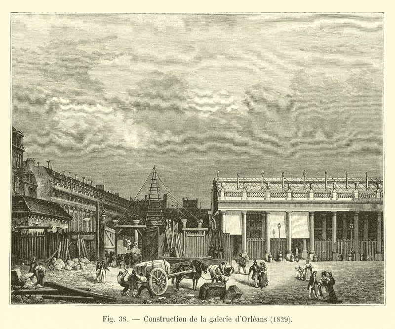 Bau der Galerie d