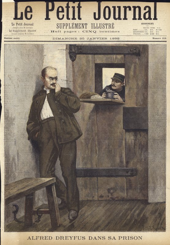 Titelblatt von Le Petit Journal, 20. Januar 1895 von French School