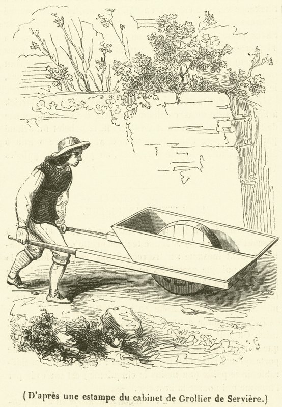 Nach einem Stich aus dem Kabinett von Grollier de Servière von French School