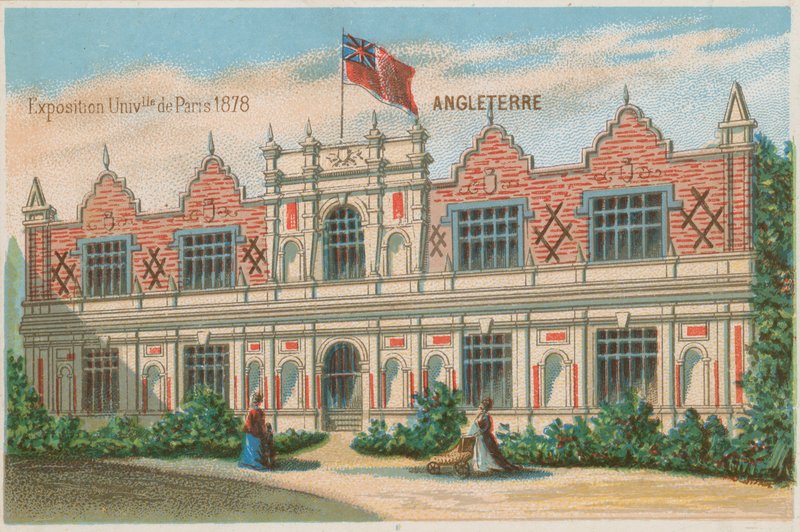 England, Weltausstellung 1878, Paris von French School