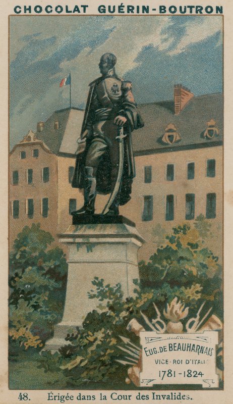 Eugène de Beauharnais, Vizekönig von Italien, 1781-1824, errichtet im Hof der Invaliden von French School