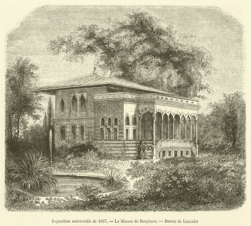 Weltausstellung 1867, Das Haus vom Bosporus von French School