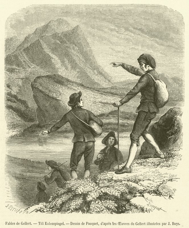 Fabeln von Gellert, Till Eulenspiegel von French School