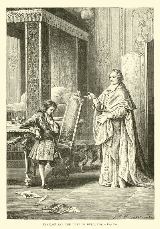 Fénelon und der Herzog von Burgund von French School
