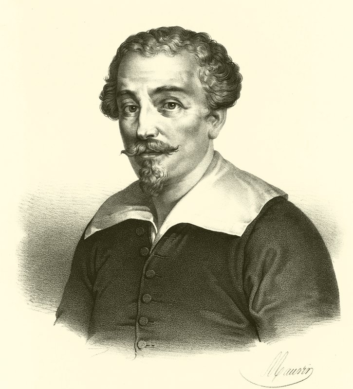 Francesco Albani oder Albano, Porträt von French School