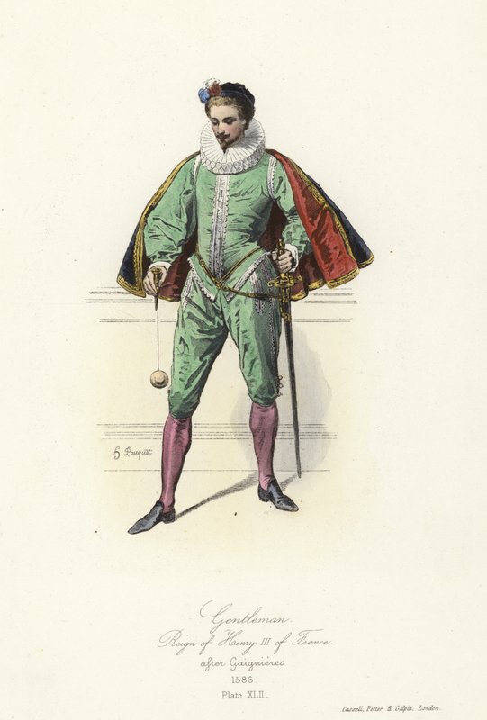Herr der Herrschaft von Heinrich III. von Frankreich von French School