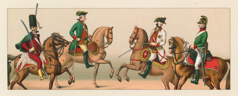 Deutschland XVIII. Jahrhundert Kostüm von French School