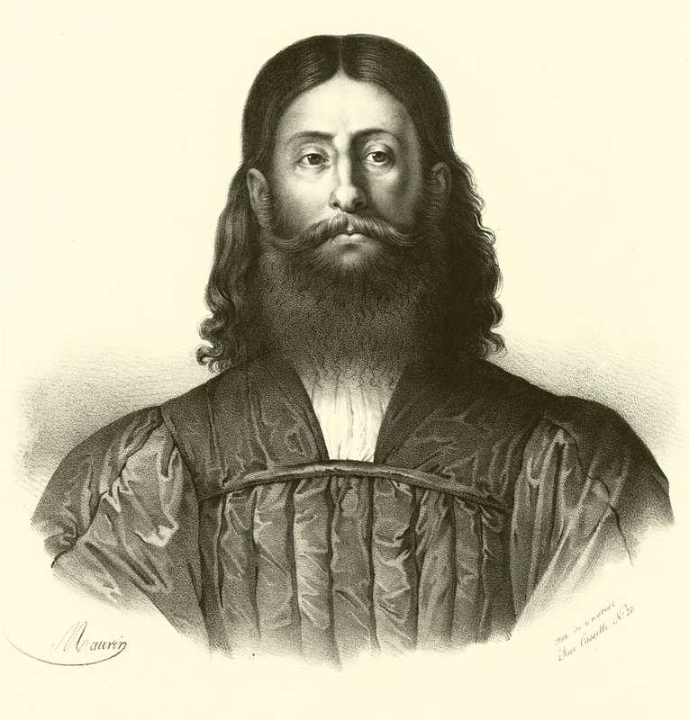 Giorgione, Porträt von French School