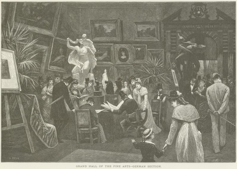 Großer Saal der Schönen Künste von French School