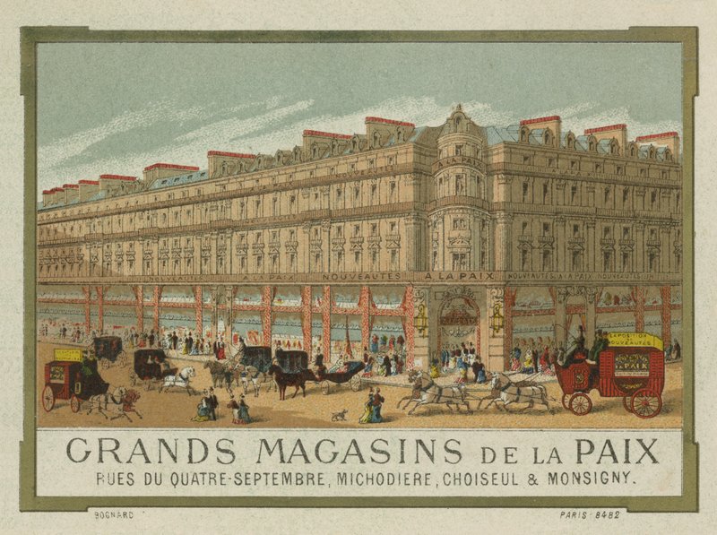 Grands Magasins de la Paix, Paris von French School