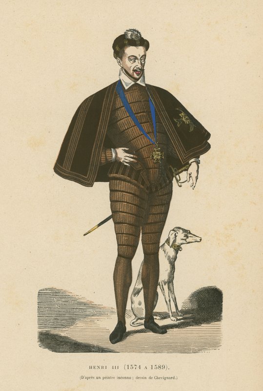 Heinrich III. von Frankreich von French School