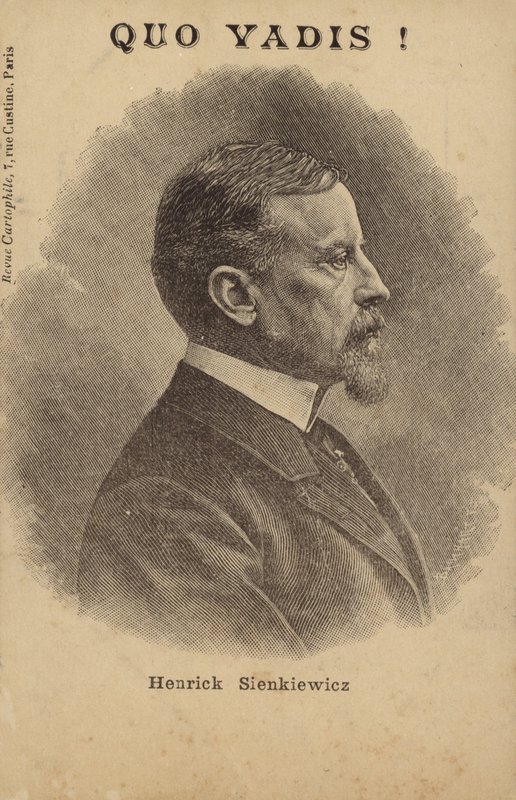Henryk Sienkiewicz (1846-1916), polnischer Journalist und Schriftsteller von French School