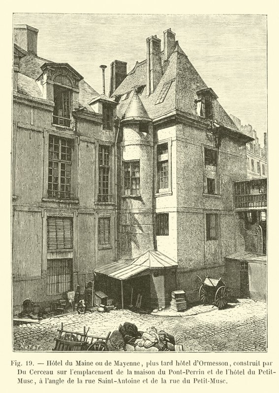 Hotel du Maine oder de Mayenne, später Hotel d