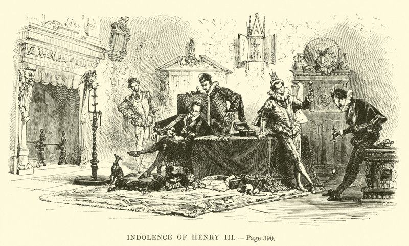 Trägheit von Heinrich III von French School