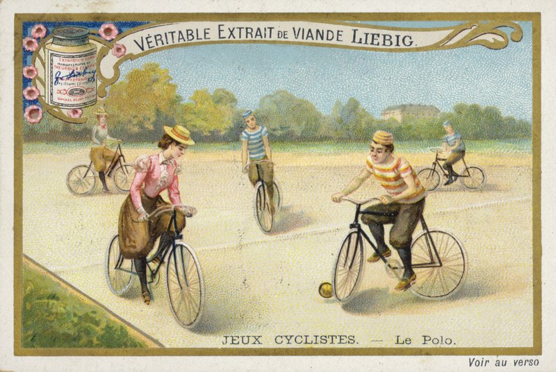 Jeux Cyclistes, Polo spielen von French School