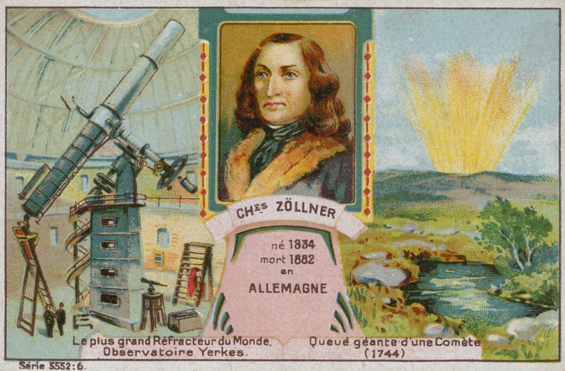 Johann Karl Friedrich Zöllner, deutscher Astronom von French School