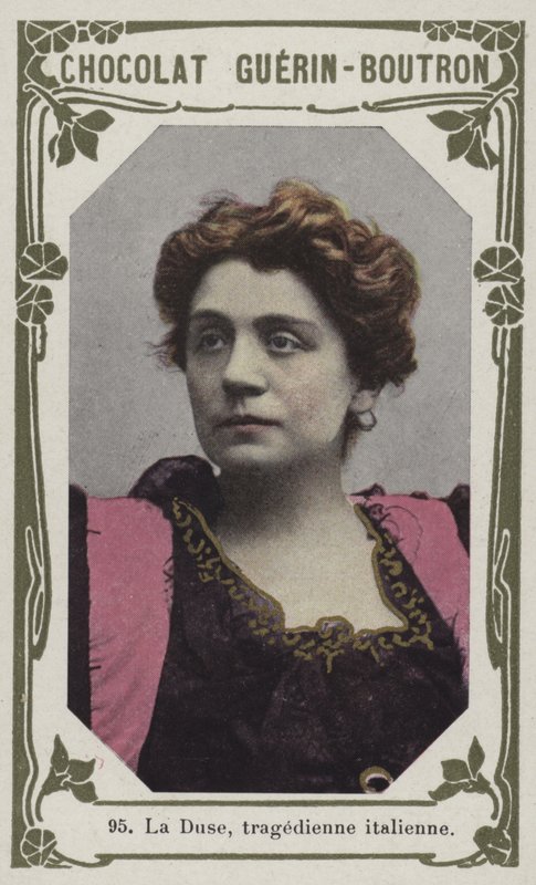 La Duse, italienische Tragödin von French School
