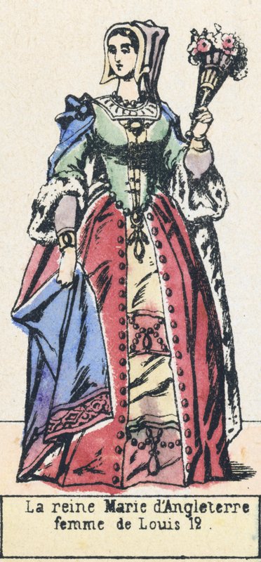 Königin Marie von England, Frau von Ludwig XII. von French School