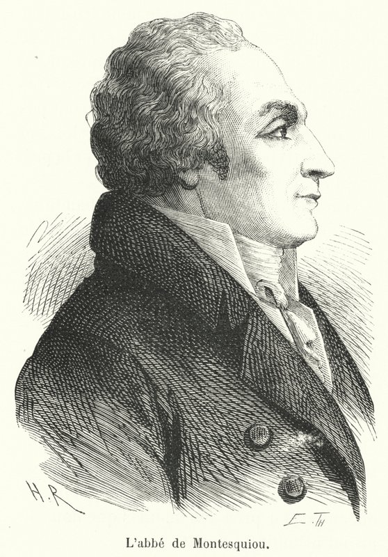 Abt von Montesquiou von French School